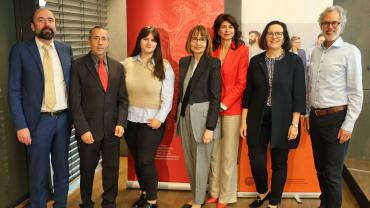 Loris De Bernardo, Urban Perkmann, Mia Koncul; Jutta Rump, Barbara Jäger, Christine Platzer, Frank Hasenöhrl
