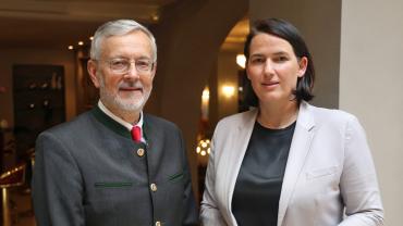 Michl Ebner und Barbara Thaler