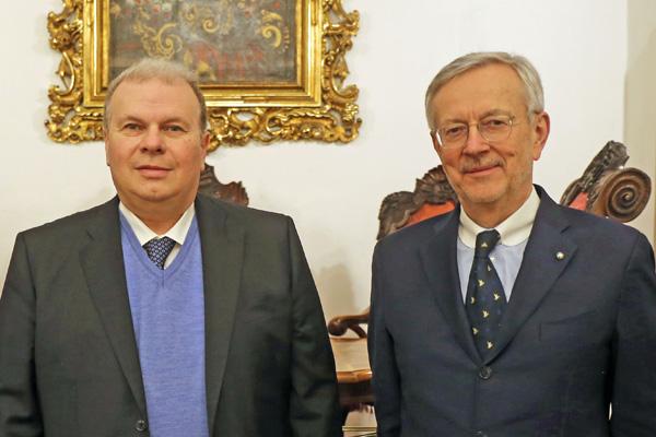 v.l.n.r. Sartori und Ebner v.l.n.r. Sartori und Ebner