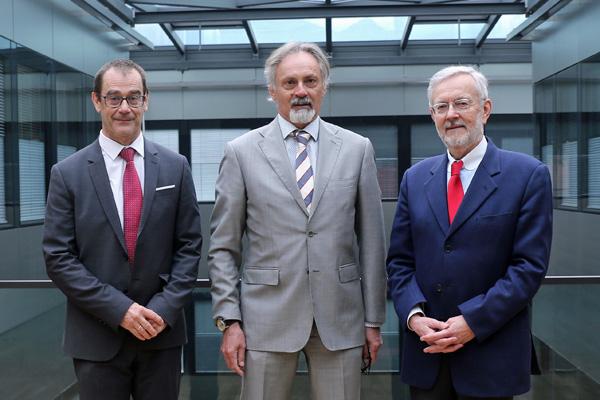 Alfred Aberer, Ivan Počuch, Michl Ebner