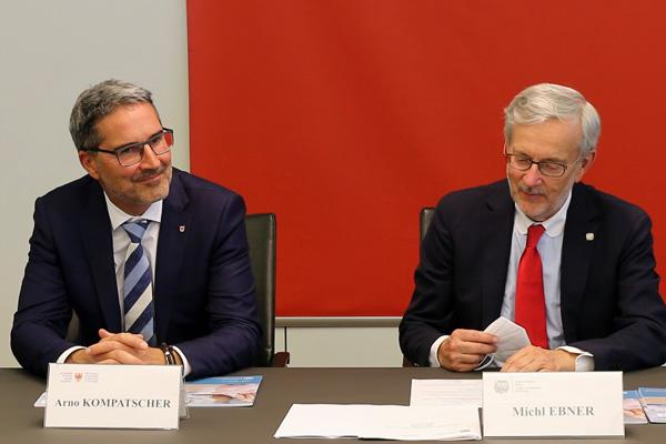 Arno Kompatscher, Michl Ebner Arno Kompatscher, Michl Ebner