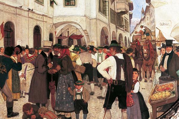 Die alten Bozner Jahrmärkte