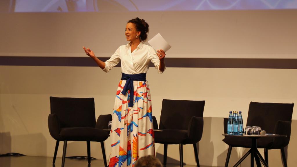 Moderatorin Christine Lasta führte durch den Digital Day.