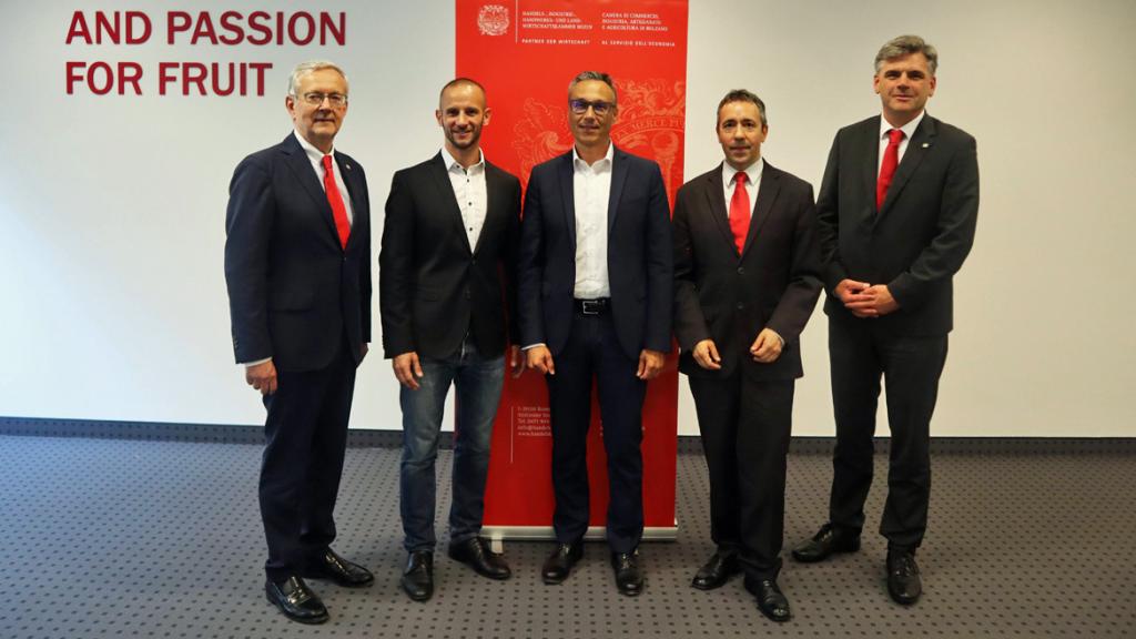 Michl Ebner, Wilhelm Tupy, Stephan Breitenberger, Urban Perkmann, Georg Lun