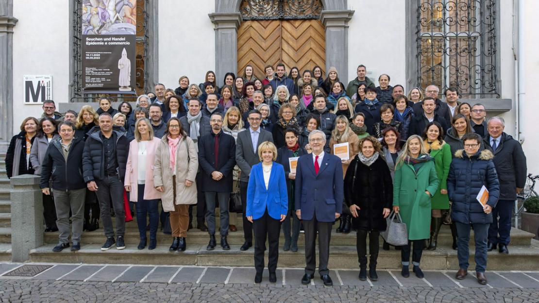Presso il Palazzo Mercantile sono stati premiati 30 datori di lavoro Presso il Palazzo Mercantile sono stati premiati 30 datori di lavoro