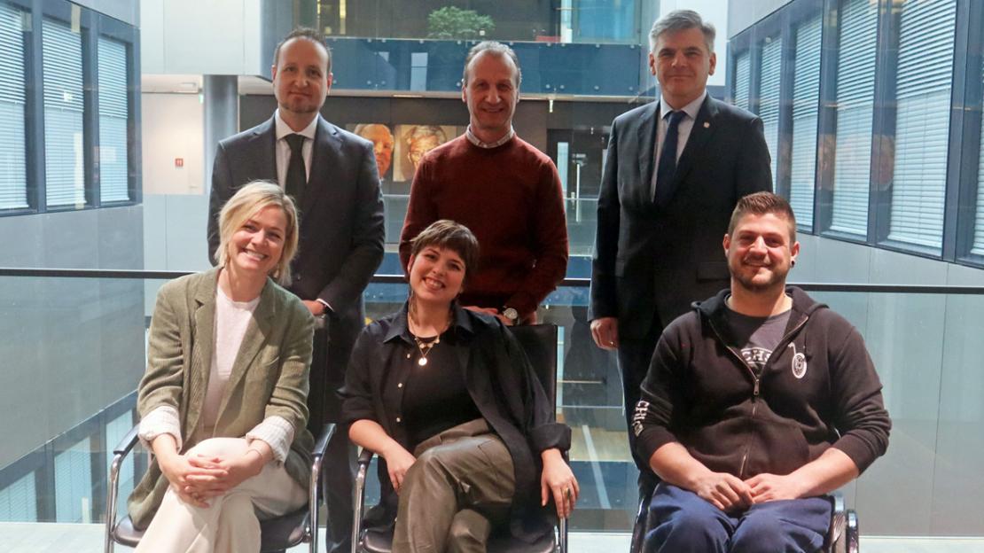 Daniel Baur, Ardian Mezini, Georg Lun, Priska Ganthaler, Debora Mick, Johannes Huber