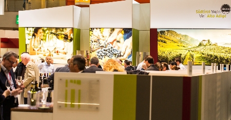 Im Bild: Die ProWein Messe in Düsseldorf