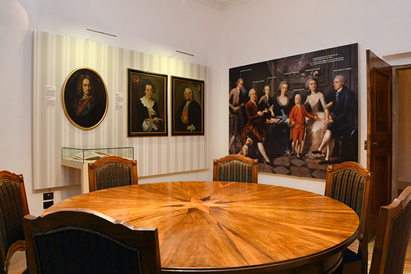 La sala dedicata ai Menz