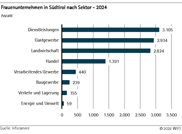 Frauenunternehmen in Südtirol