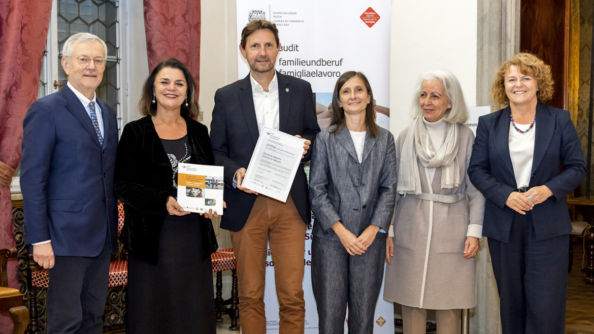 Il Comune di Naturno è stato accompagnato da Marlene Pircher Preims durante il processo di certificazione.